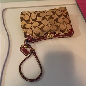Coach Wristlet